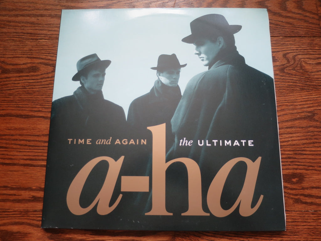 a-ha - Time And Again -The Ultimate a-ha - LP UK Vinyl Album Record Cover