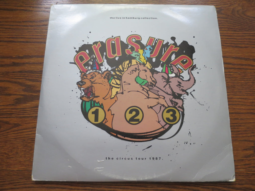 Erasure - The Circus Tour 1987 - The Live In Hamburg Collection - LP UK Vinyl Album Record Cover