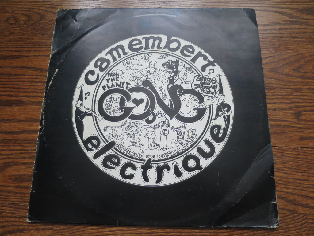 Gong - Camembert Electrique (original) 2two - LP UK Vinyl Album Record Cover