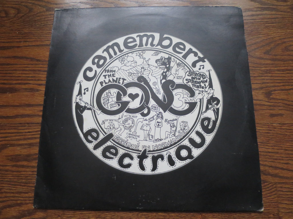 Gong - Camembert Electrique (original) - LP UK Vinyl Album Record Cover