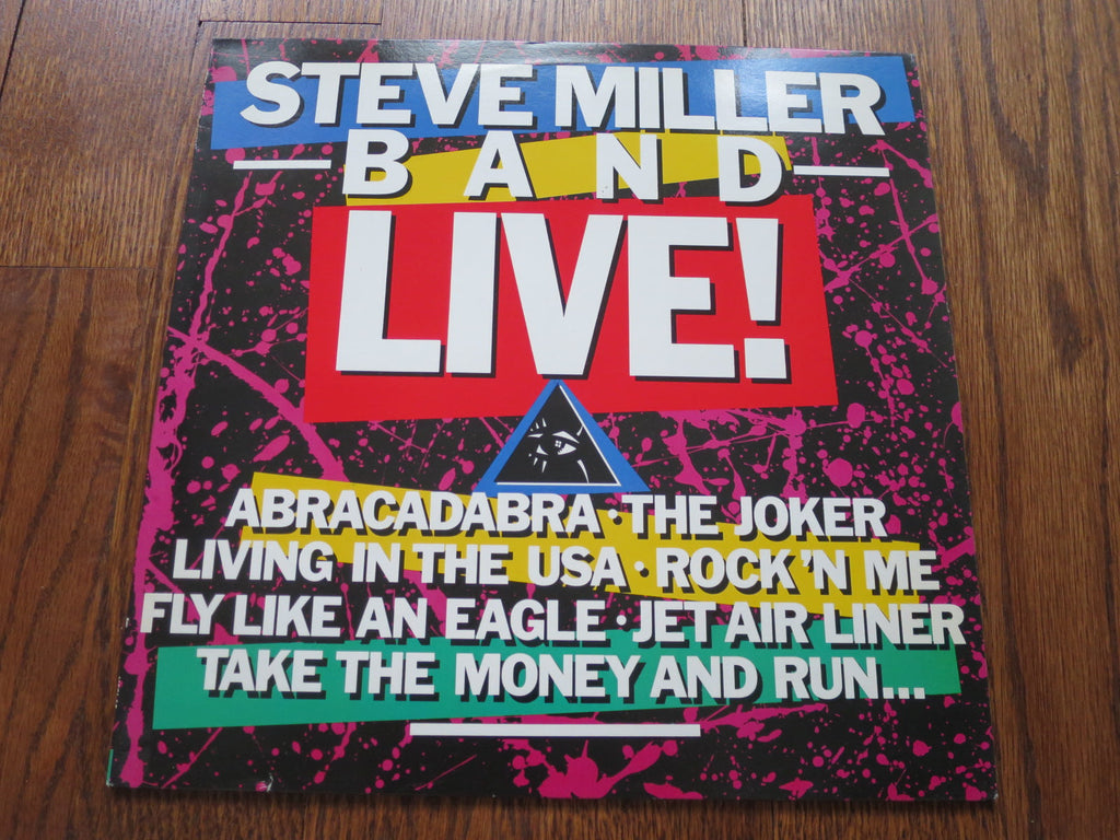 Steve Miller Band - Live! - LP UK Vinyl Album Record Cover