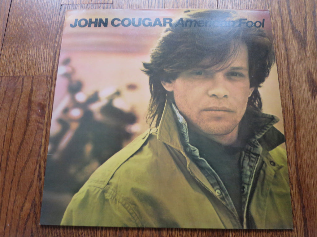 John Cougar Mellencamp - American Fool - LP UK Vinyl Album Record Cover