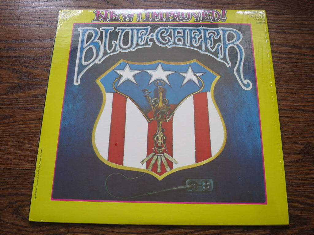 Blue Cheer - New! Improved! - LP UK Vinyl Album Record Cover