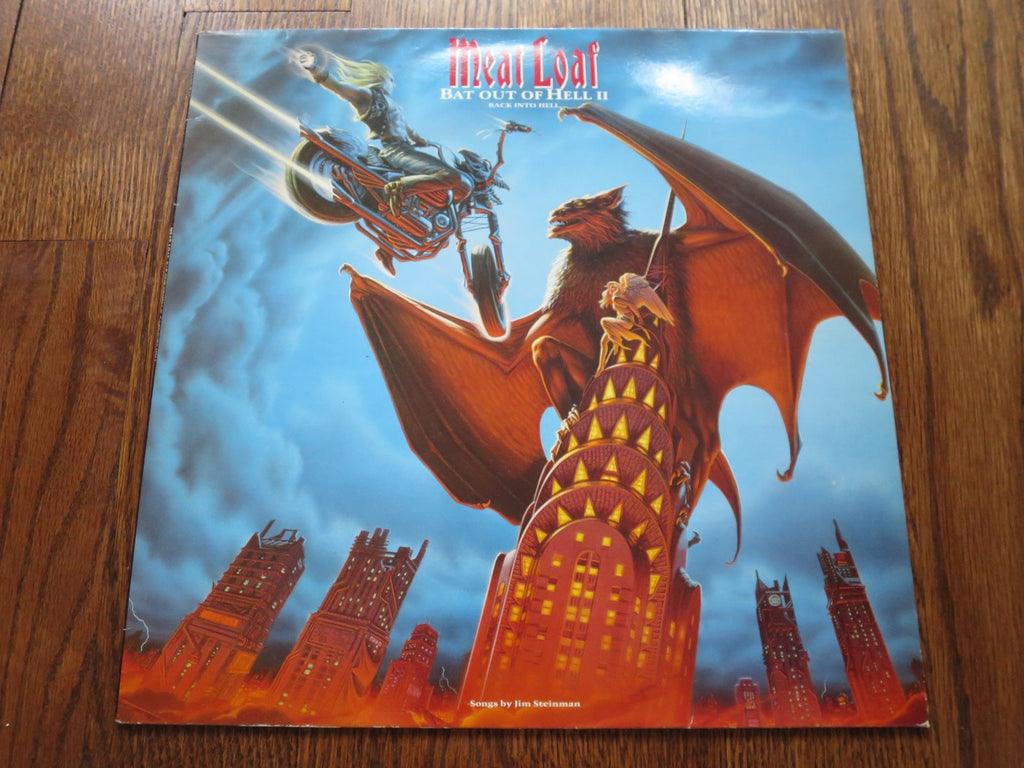Meat Loaf - Bat Out Of Hell II - LP UK Vinyl Album Record Cover