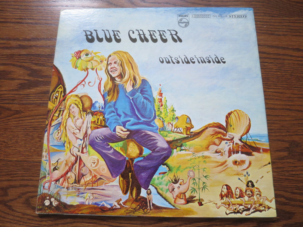 Blue Cheer - Outside Inside - LP UK Vinyl Album Record Cover
