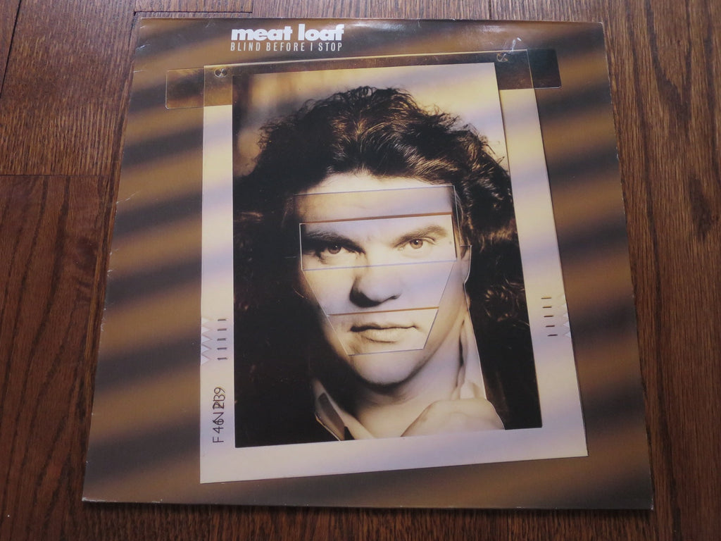Meat Loaf - Blind Before I Stop - LP UK Vinyl Album Record Cover
