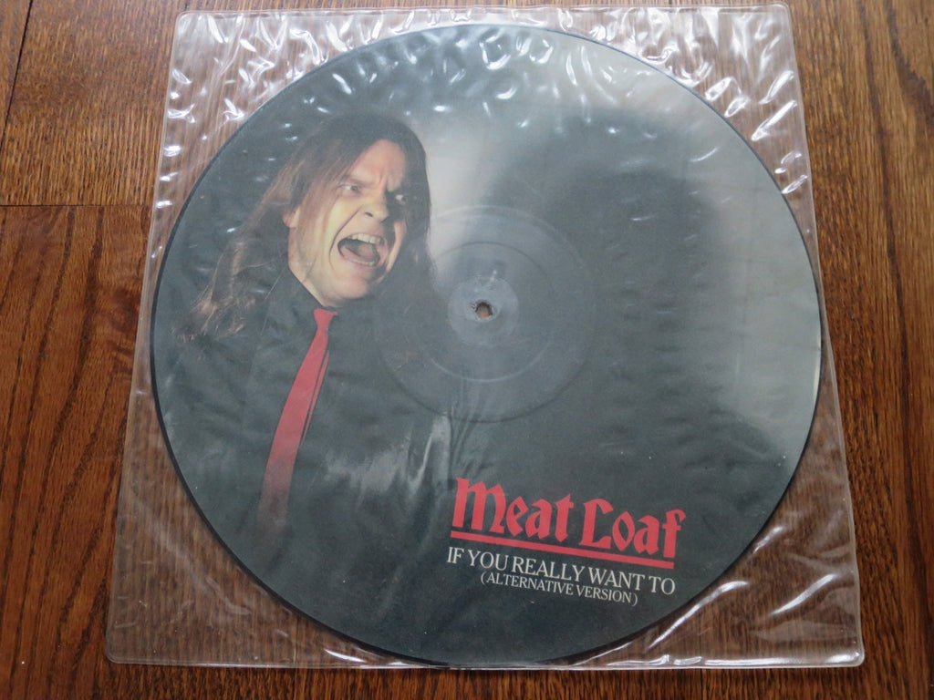 Meat Loaf - If You Really Want To (picture disc) - LP UK Vinyl Album Record Cover