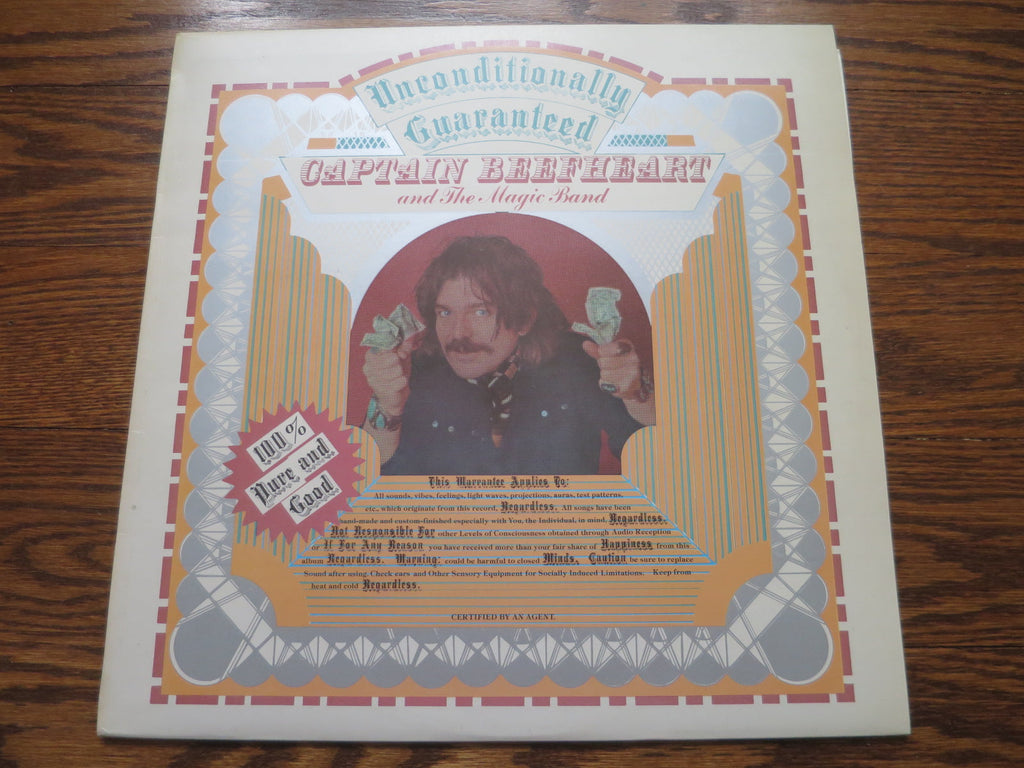 Captain Beefheart - Unconditionally Guaranteed - LP UK Vinyl Album Record Cover