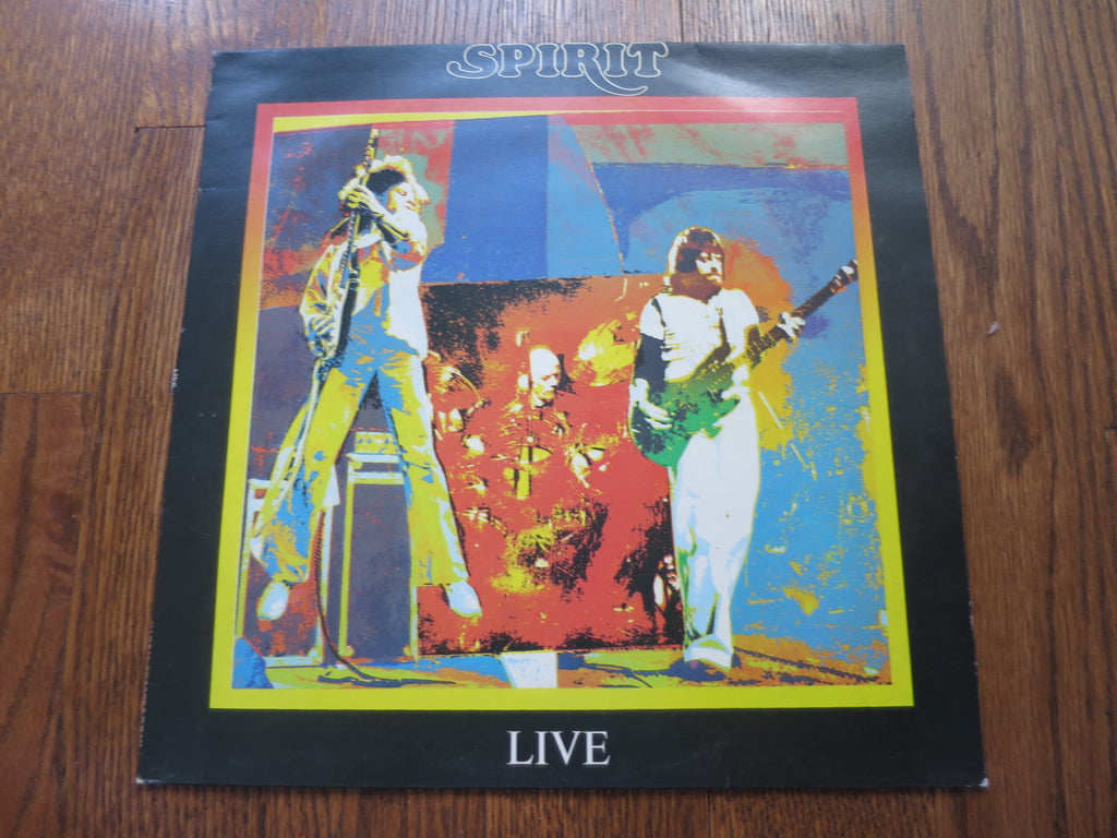 Spirit - Live - LP UK Vinyl Album Record Cover
