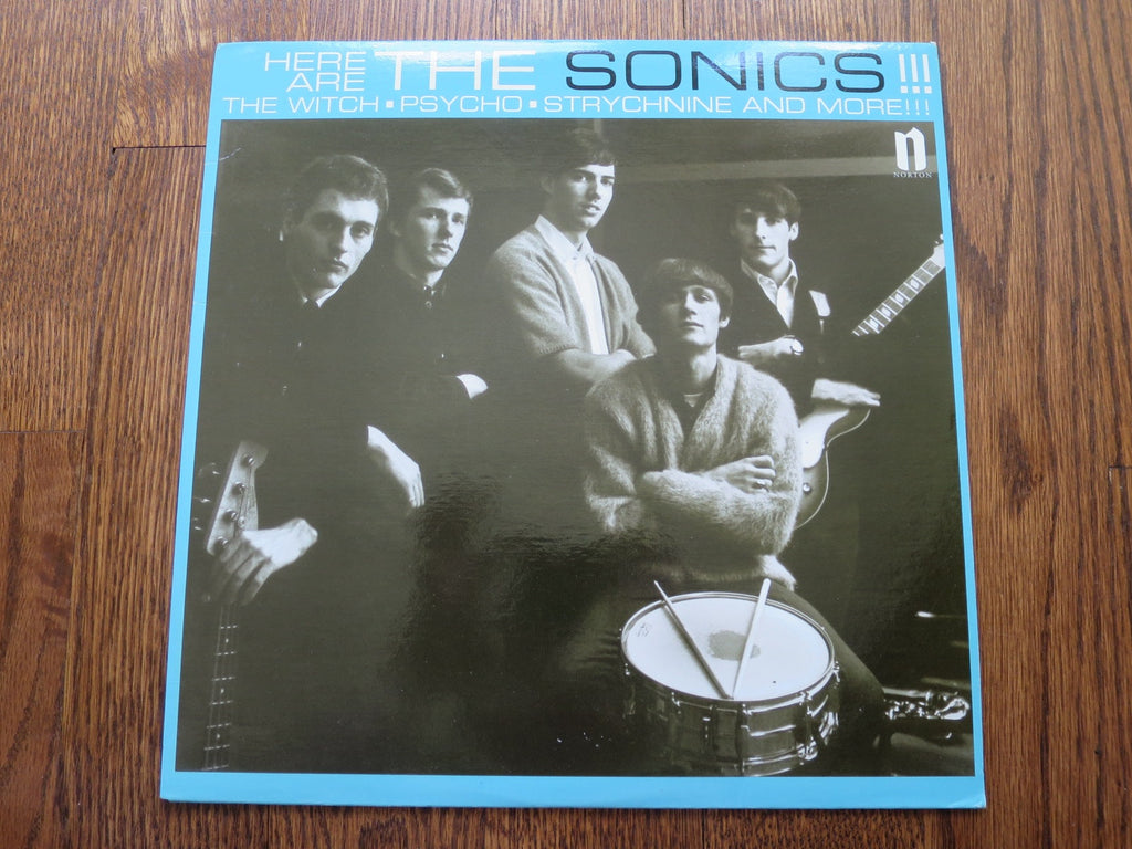 The Sonics - Here Are The Sonics!!! - LP UK Vinyl Album Record Cover