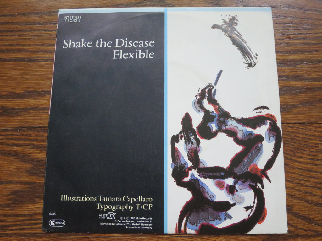 Depeche Mode - Shake The Disease red vinyl 7" - LP UK Vinyl Album Record Cover