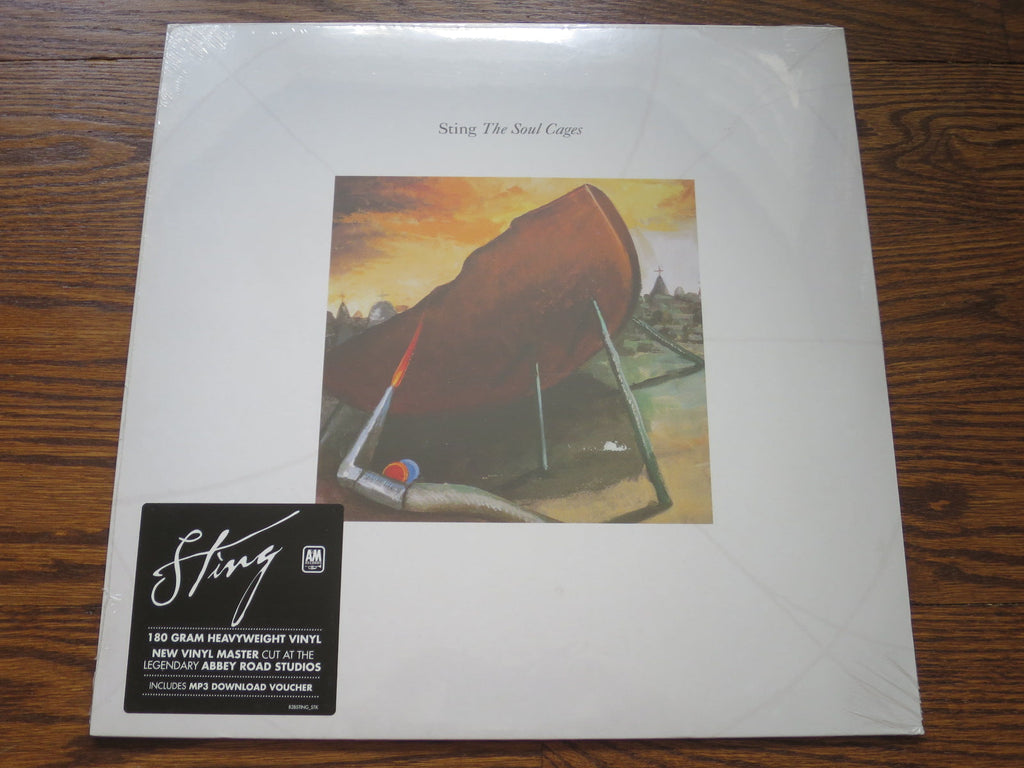 Sting - The Soul Cages - LP UK Vinyl Album Record Cover