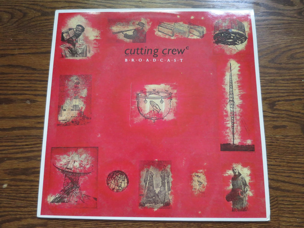 Cutting Crew - Broadcast - LP UK Vinyl Album Record Cover