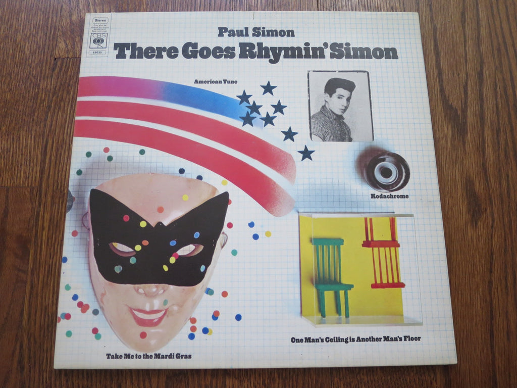 Paul Simon - There Goes Rhymin' Simon 2two - LP UK Vinyl Album Record Cover