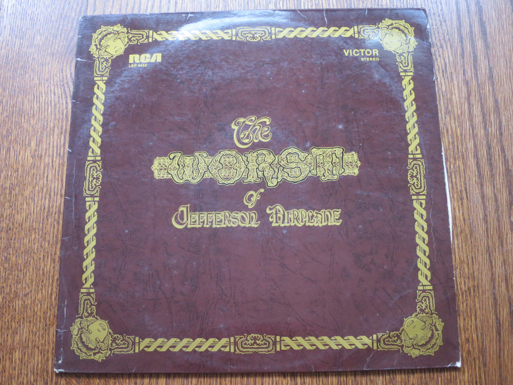 Jefferson Airplane - The Worst of Jefferson Airplane - LP UK Vinyl Album Record Cover