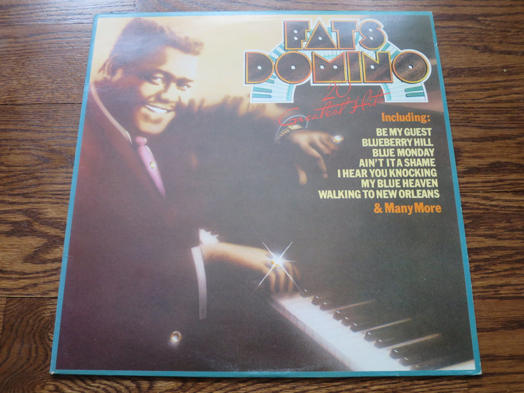 Fats Domino - 20 Greatest Hits - LP UK Vinyl Album Record Cover