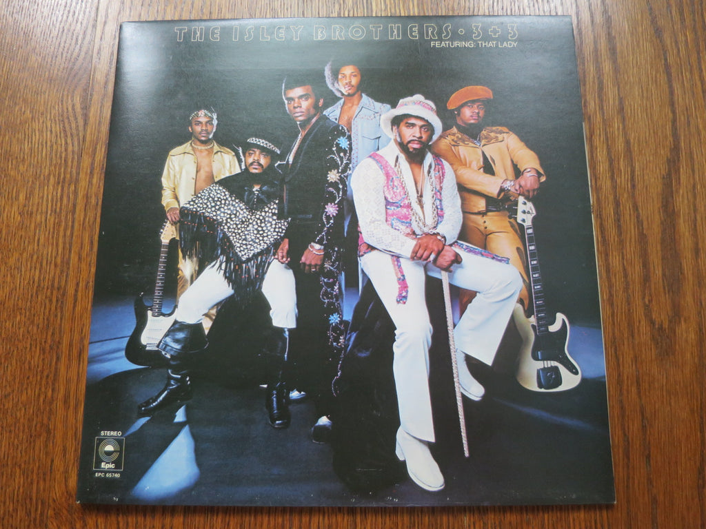 The Isley Brothers - 3+3 - LP UK Vinyl Album Record Cover