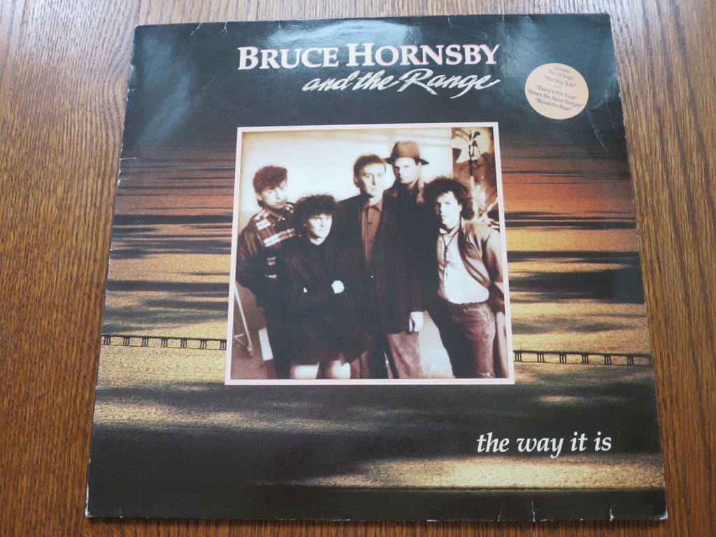 Bruce Hornsby and The Range - The Way It Is 3three - LP UK Vinyl Album Record Cover