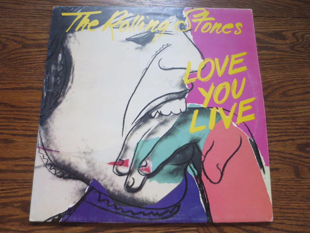 Rolling Stones - Love You Live 3three - LP UK Vinyl Album Record Cover