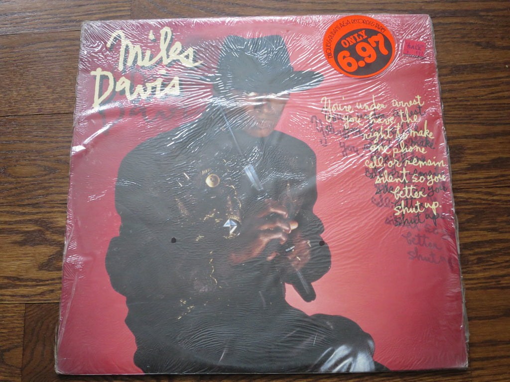 Miles Davis - You're Under Arrest - LP UK Vinyl Album Record Cover