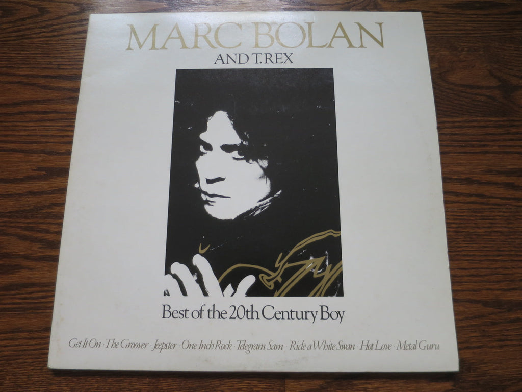 Marc Bolan and T. Rex - Best of The 20th Century Boy - LP UK Vinyl Album Record Cover