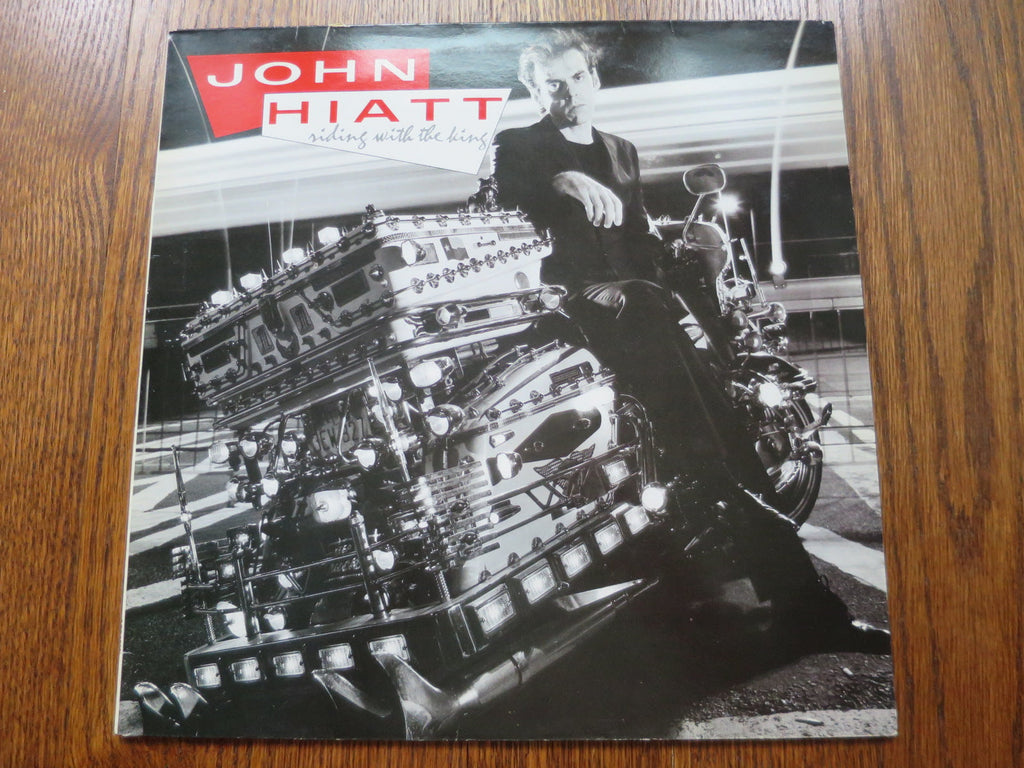 John Hiatt - Riding With The King - LP UK Vinyl Album Record Cover