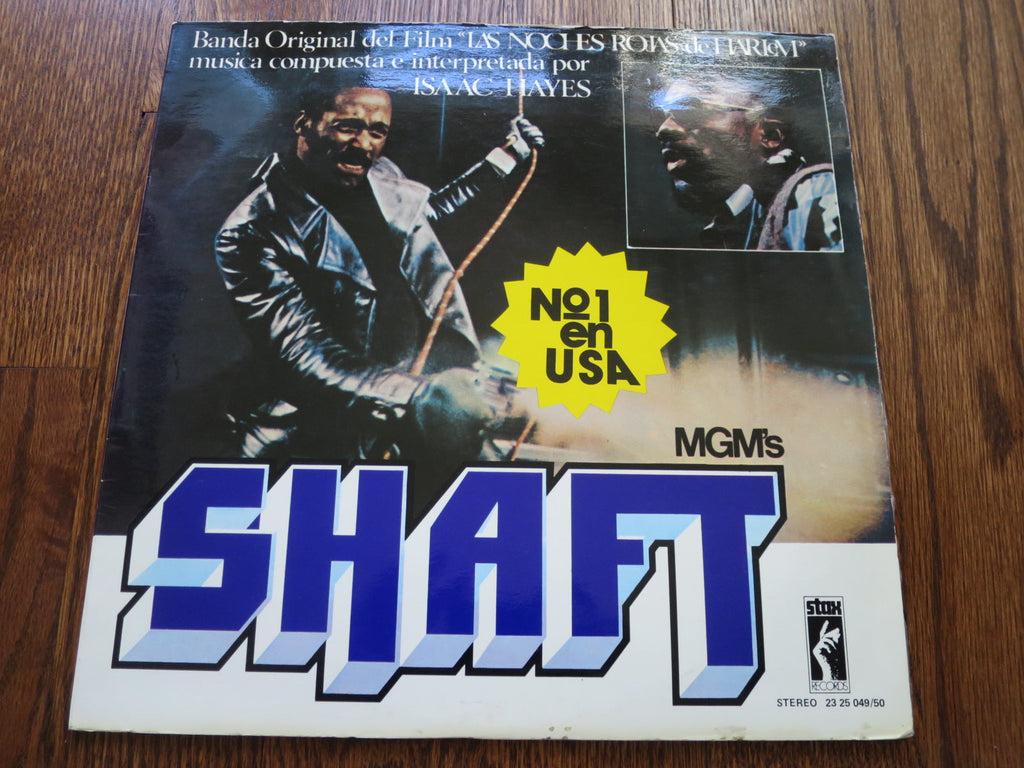 Isaac Hayes - Shaft Soundtrack - LP UK Vinyl Album Record Cover