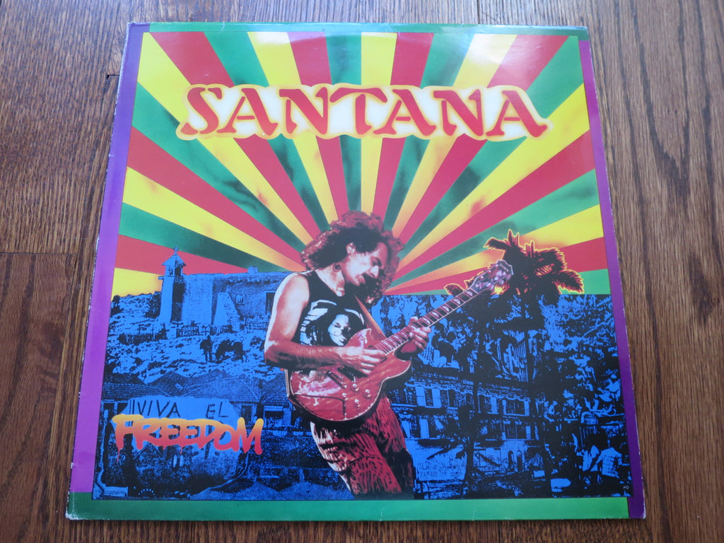 Santana - Freedom - LP UK Vinyl Album Record Cover