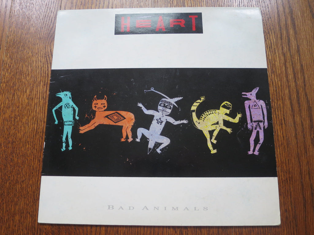 Heart - Bad Animals 2two - LP UK Vinyl Album Record Cover