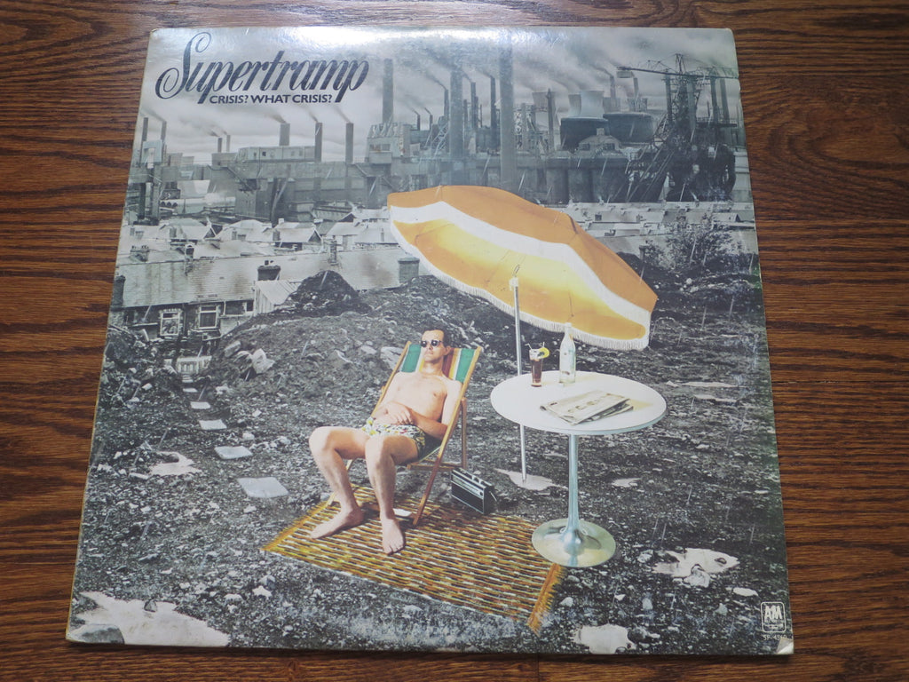Supertramp - Crisis? What Crisis? - LP UK Vinyl Album Record Cover