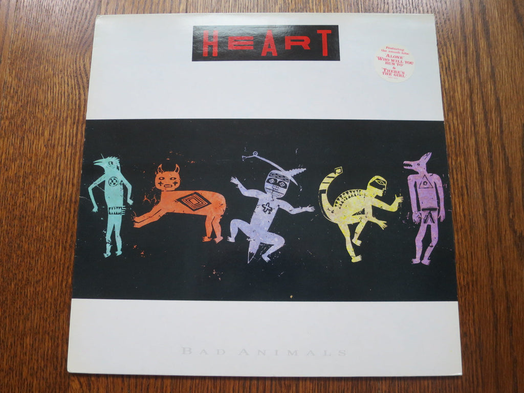 Heart - Bad Animals - LP UK Vinyl Album Record Cover