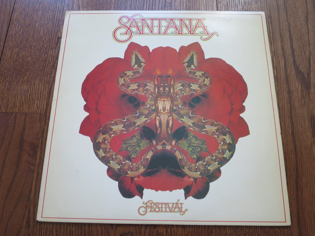 Santana - Festival - LP UK Vinyl Album Record Cover