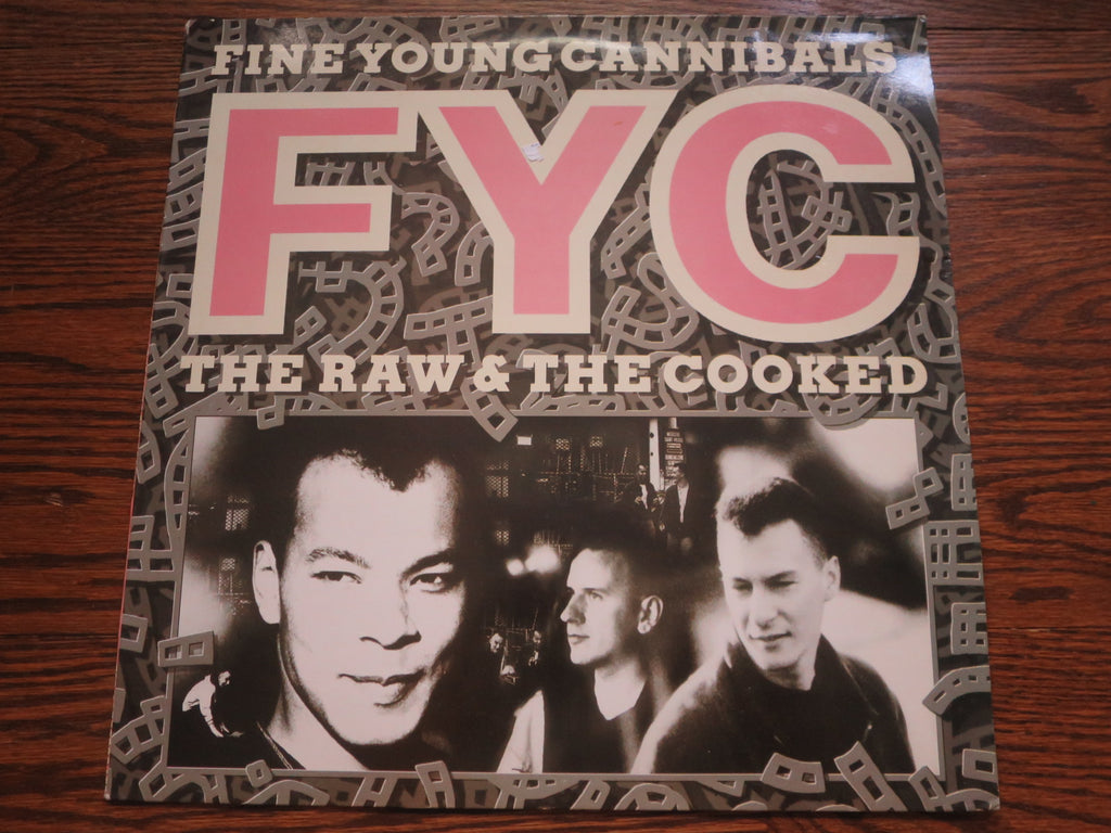 Fine Young Cannibals - The Raw & The Cooked - LP UK Vinyl Album Record Cover