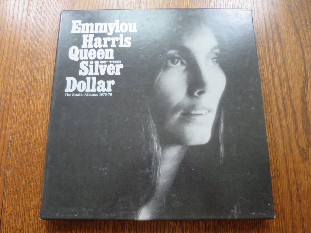 Emmylou Harris - Queen of the Silver Dollar - The Studio Albums 1975-1979 box set - LP UK Vinyl Album Record Cover