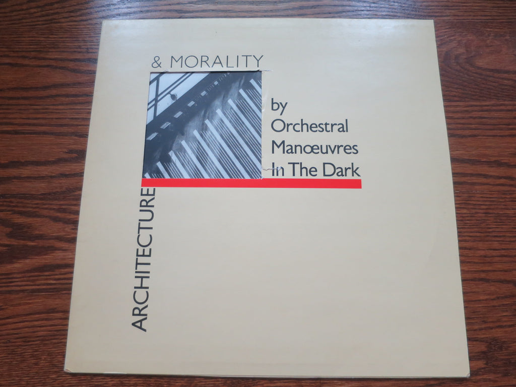 Orchestral Manoeuvres In The Dark - Architecture & Morality - LP UK Vinyl Album Record Cover