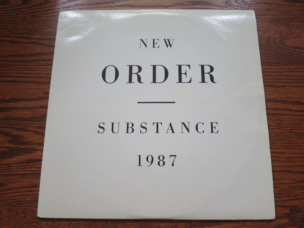 New Order - Substance 2two - LP UK Vinyl Album Record Cover