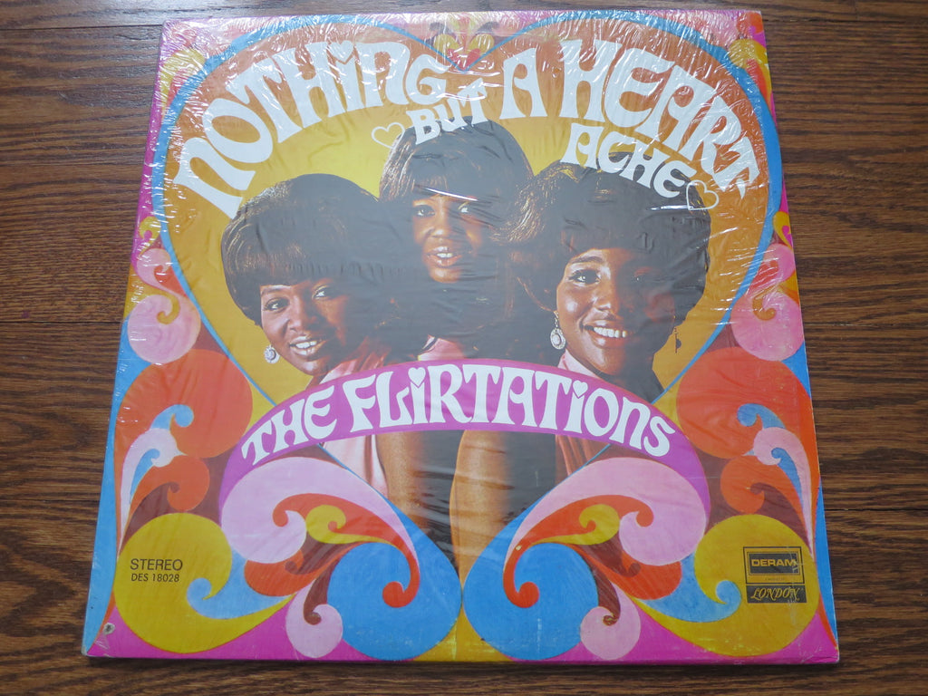 The Flirtations - Nothing But A Heartache - LP UK Vinyl Album Record Cover
