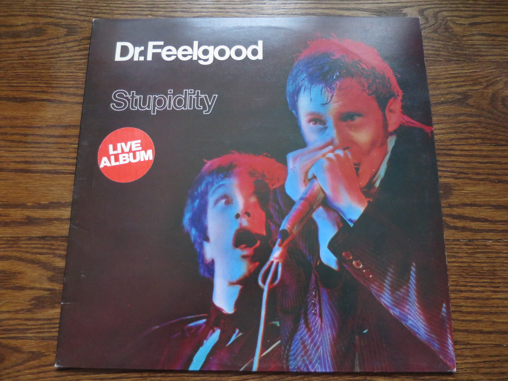 Dr. Feelgood - Stupidity (live) - LP UK Vinyl Album Record Cover