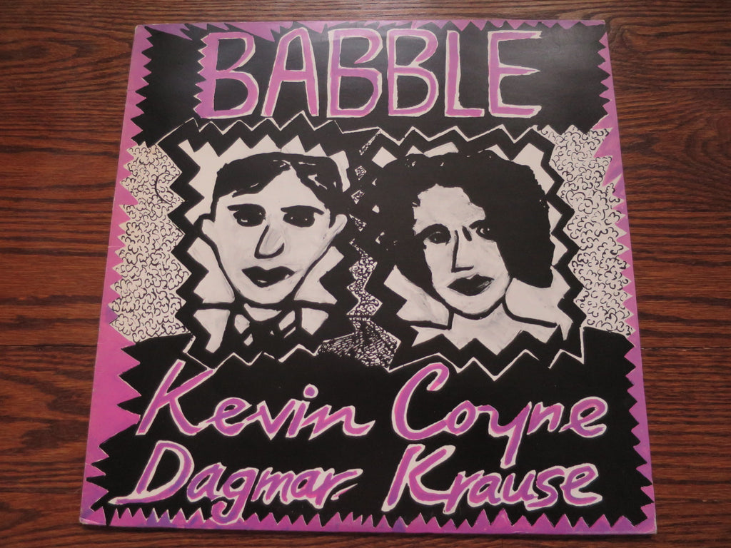 Kevin Coyne and Dagmar Krause - Babble - LP UK Vinyl Album Record Cover