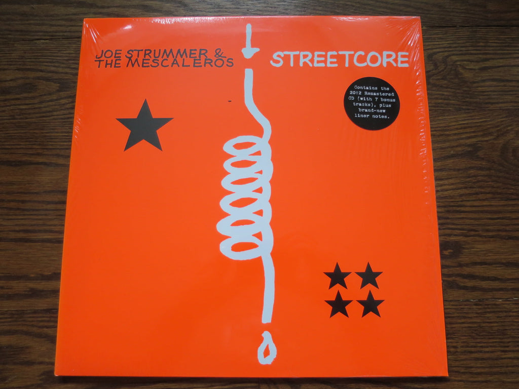 Joe Strummer & The Mescaleros - Streetcore - LP UK Vinyl Album Record Cover