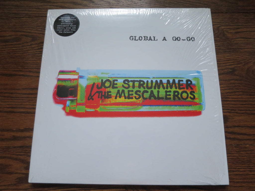 Joe Strummer & The Mescaleros - Global A Go-Go - LP UK Vinyl Album Record Cover