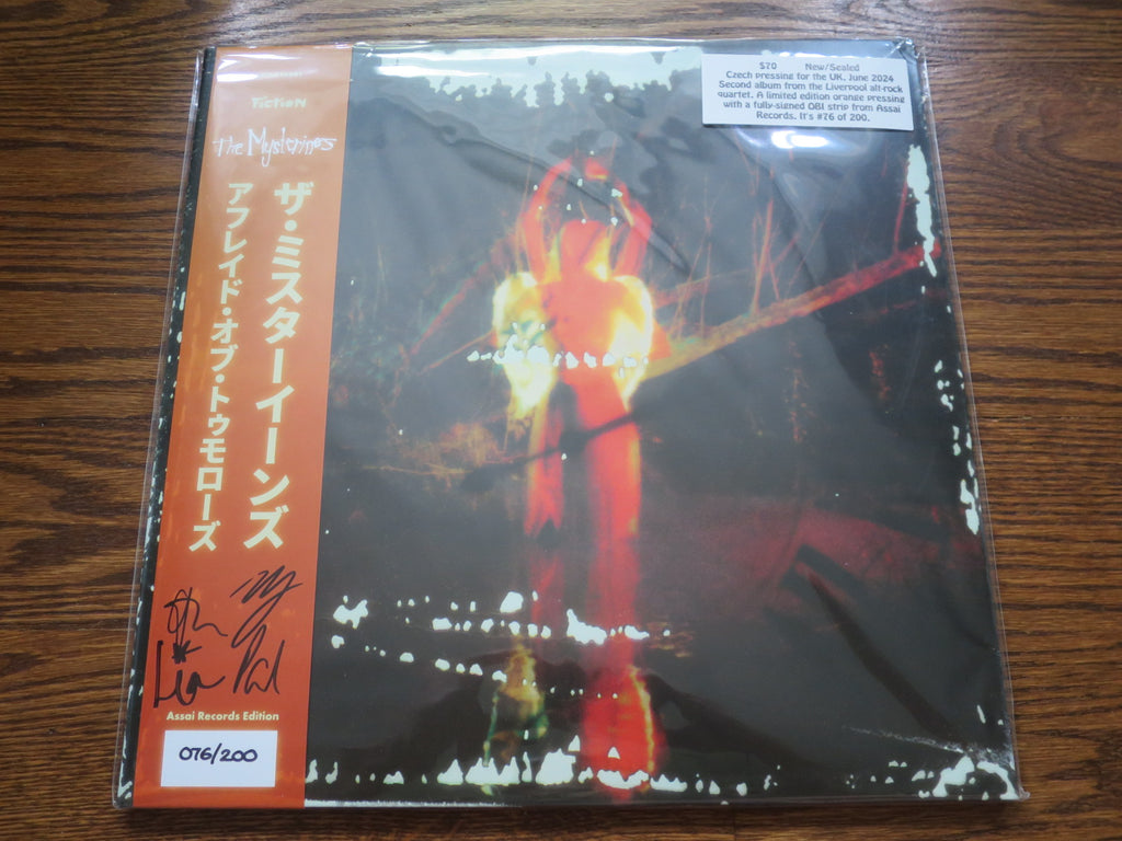 The Mysterines - Afraid Of Tomorrows (signed) - LP UK Vinyl Album Record Cover
