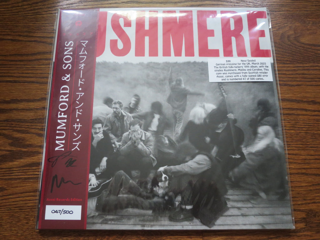 Mumford & Sons - Rushmere (signed) - LP UK Vinyl Album Record Cover