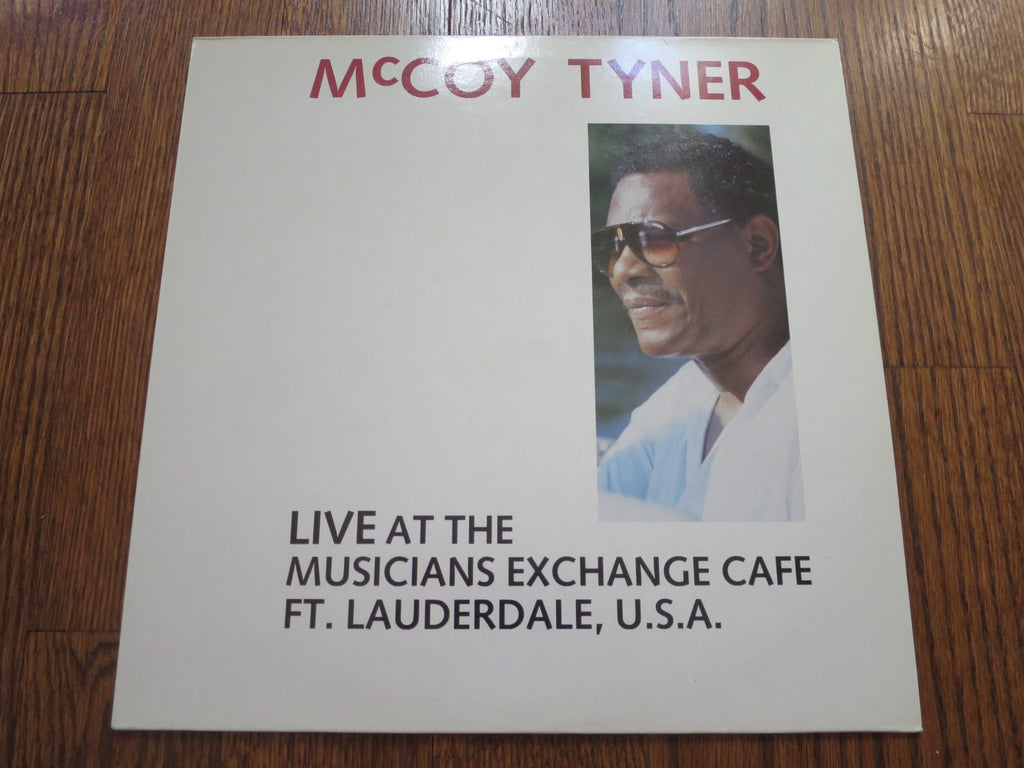 McCoy Tyner - Live At The Musicians Exchange Café - LP UK Vinyl Album Record Cover