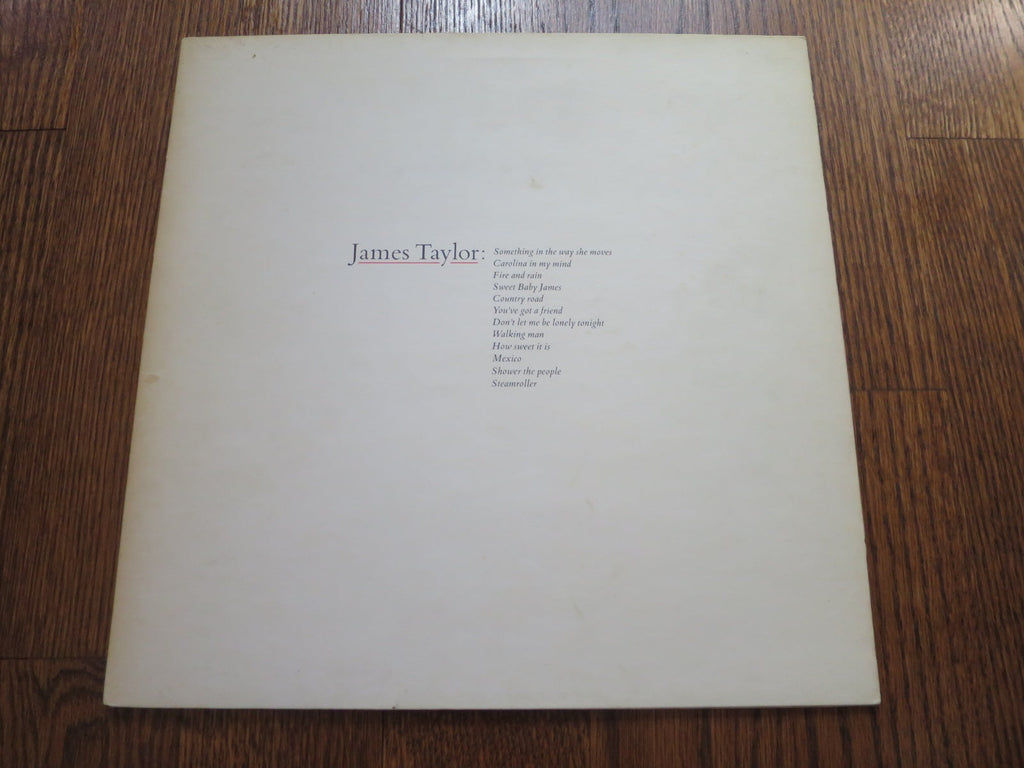 James Taylor - Greatest Hits - LP UK Vinyl Album Record Cover