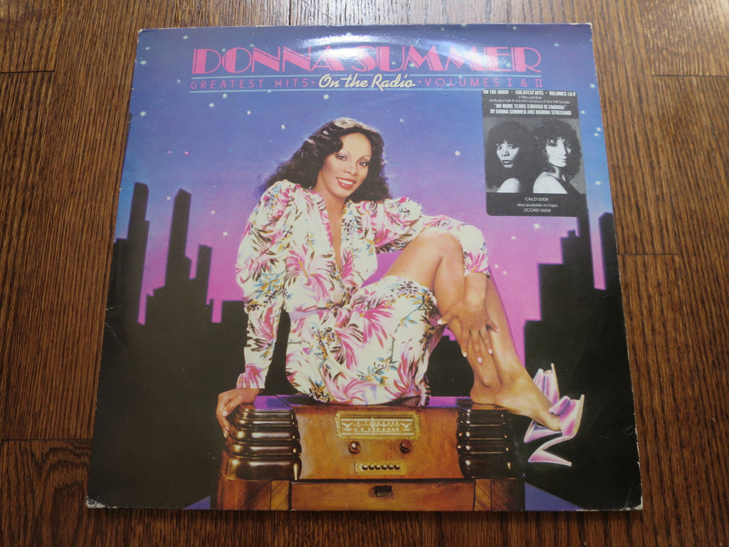 Donna Summer - On The Radio - LP UK Vinyl Album Record Cover