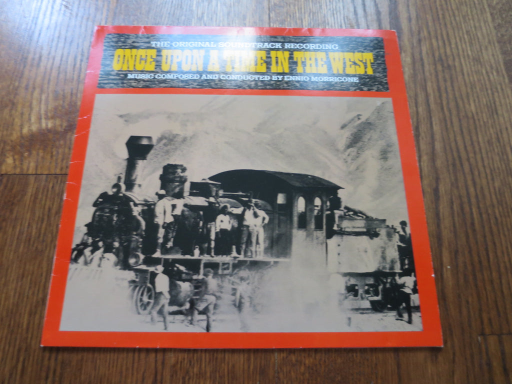Ennio Morricone - Once Upon A Time In The West - LP UK Vinyl Album Record Cover