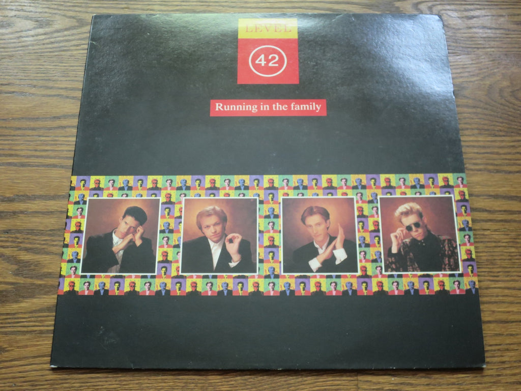 Level 42 - Running In The Family 3three - LP UK Vinyl Album Record Cover