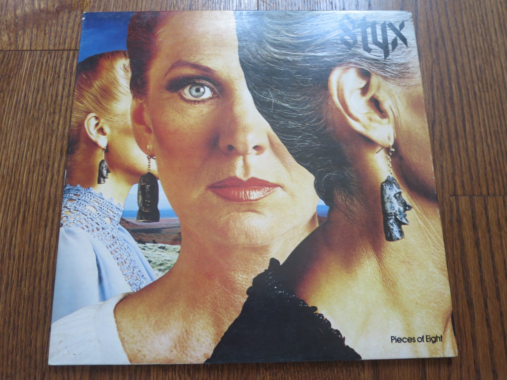 Styx - Pieces Of Eight ("clear" vinyl) - LP UK Vinyl Album Record Cover