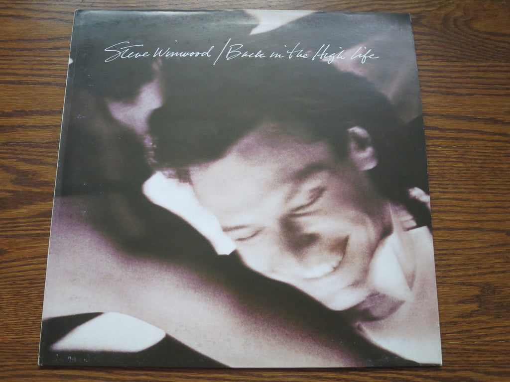 Steve Winwood - Back In The High Life - LP UK Vinyl Album Record Cover